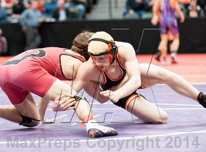 Thumbnail 3 in CHSAA State Wrestling Preliminaries (4A & 5A) photogallery.