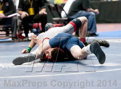 Thumbnail 3 in CHSAA State Wrestling Preliminaries (4A & 5A) photogallery.
