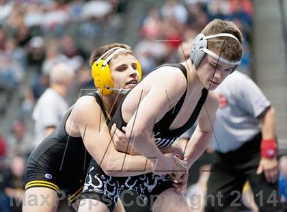 Thumbnail 1 in CHSAA State Wrestling Preliminaries (4A & 5A) photogallery.