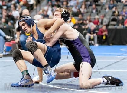 Thumbnail 3 in CHSAA State Wrestling Preliminaries (4A & 5A) photogallery.