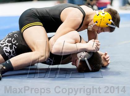 Thumbnail 2 in CHSAA State Wrestling Preliminaries (4A & 5A) photogallery.