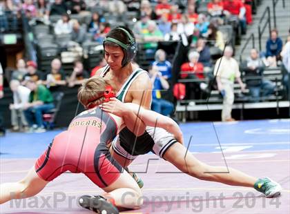 Thumbnail 2 in CHSAA State Wrestling Preliminaries (4A & 5A) photogallery.
