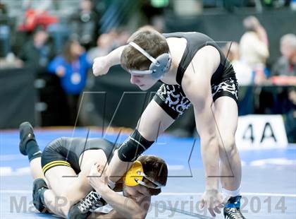 Thumbnail 1 in CHSAA State Wrestling Preliminaries (4A & 5A) photogallery.