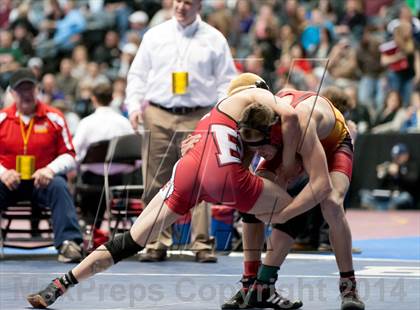 Thumbnail 2 in CHSAA State Wrestling Preliminaries (4A & 5A) photogallery.