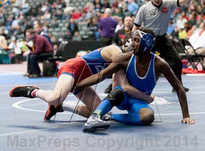 Thumbnail 1 in CHSAA State Wrestling Preliminaries (4A & 5A) photogallery.