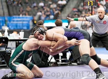 Thumbnail 2 in CHSAA State Wrestling Preliminaries (4A & 5A) photogallery.