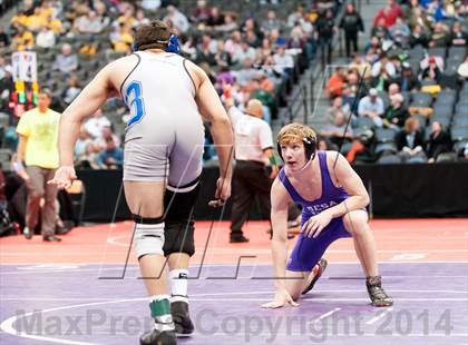 Thumbnail 2 in CHSAA State Wrestling Preliminaries (4A & 5A) photogallery.