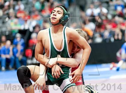 Thumbnail 2 in CHSAA State Wrestling Preliminaries (4A & 5A) photogallery.