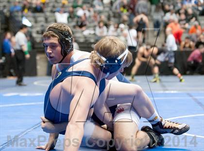 Thumbnail 3 in CHSAA State Wrestling Preliminaries (4A & 5A) photogallery.