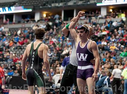 Thumbnail 3 in CHSAA State Wrestling Preliminaries (4A & 5A) photogallery.