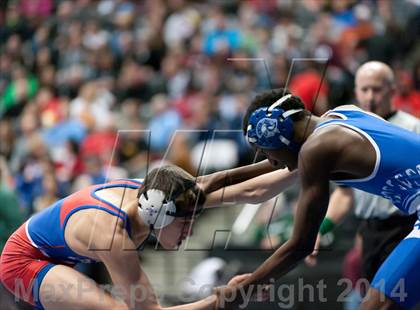 Thumbnail 2 in CHSAA State Wrestling Preliminaries (4A & 5A) photogallery.