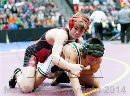 Thumbnail 3 in CHSAA State Wrestling Preliminaries (4A & 5A) photogallery.