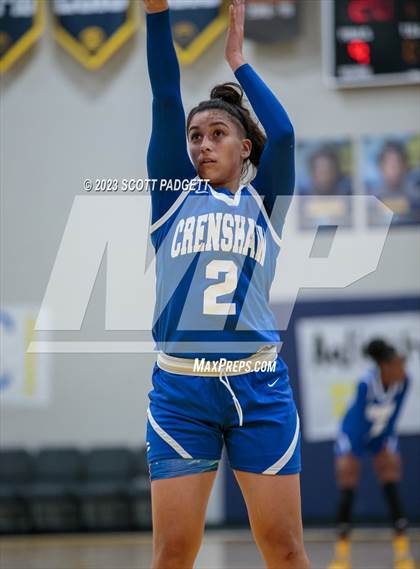Thumbnail 3 in Crenshaw @ Rancho Christian (CIF State DII Playoff) photogallery.