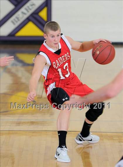 Thumbnail 1 in Solon Springs vs Bruce (Clayton Holiday Tournament) photogallery.