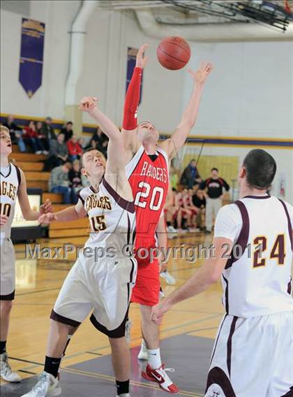 Thumbnail 1 in Solon Springs vs Bruce (Clayton Holiday Tournament) photogallery.