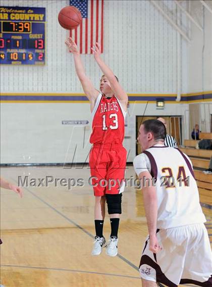 Thumbnail 2 in Solon Springs vs Bruce (Clayton Holiday Tournament) photogallery.