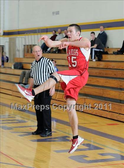 Thumbnail 3 in Solon Springs vs Bruce (Clayton Holiday Tournament) photogallery.