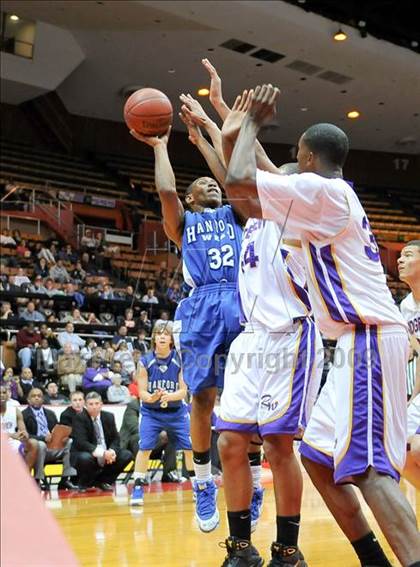 Thumbnail 2 in Ridgeview vs. Hanford West (CIF CS D3 Final) photogallery.