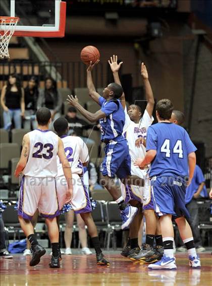 Thumbnail 2 in Ridgeview vs. Hanford West (CIF CS D3 Final) photogallery.