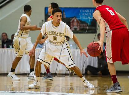 Thumbnail 2 in Mater Dei vs. Neumann-Goretti (Spalding Hoophall Classic) photogallery.