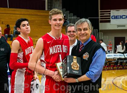 Thumbnail 3 in Mater Dei vs. Neumann-Goretti (Spalding Hoophall Classic) photogallery.