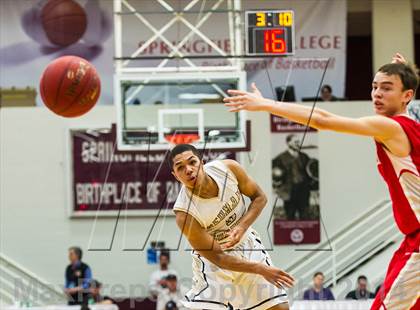 Thumbnail 3 in Mater Dei vs. Neumann-Goretti (Spalding Hoophall Classic) photogallery.