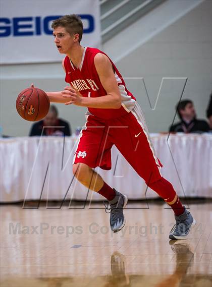 Thumbnail 1 in Mater Dei vs. Neumann-Goretti (Spalding Hoophall Classic) photogallery.