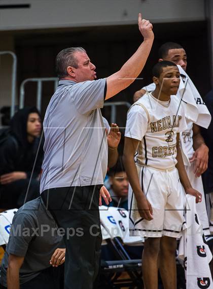 Thumbnail 3 in Mater Dei vs. Neumann-Goretti (Spalding Hoophall Classic) photogallery.