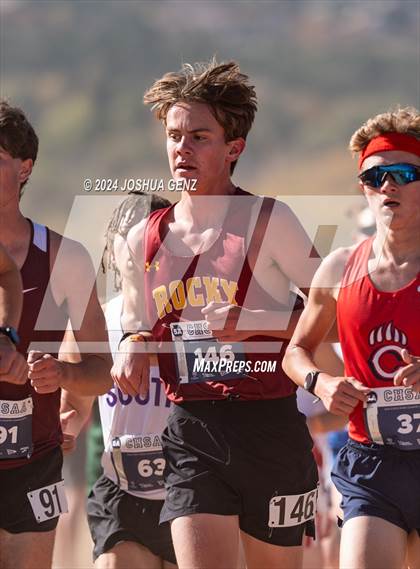 Thumbnail 2 in CHSAA 5A Cross Country Final photogallery.