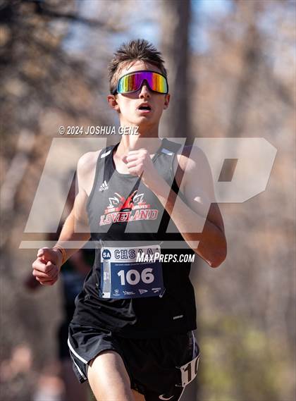 Thumbnail 1 in CHSAA 5A Cross Country Final photogallery.