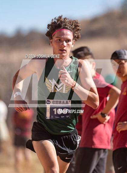 Thumbnail 3 in CHSAA 5A Cross Country Final photogallery.
