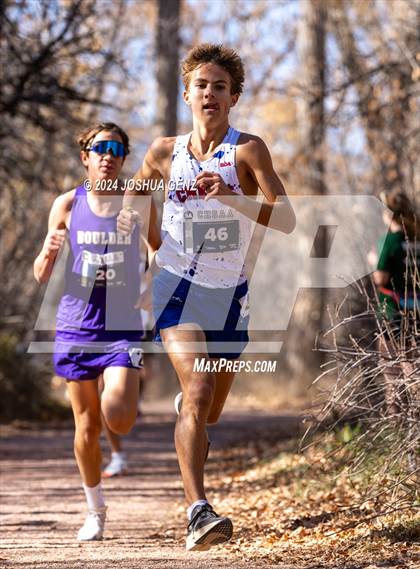 Thumbnail 2 in CHSAA 5A Cross Country Final photogallery.