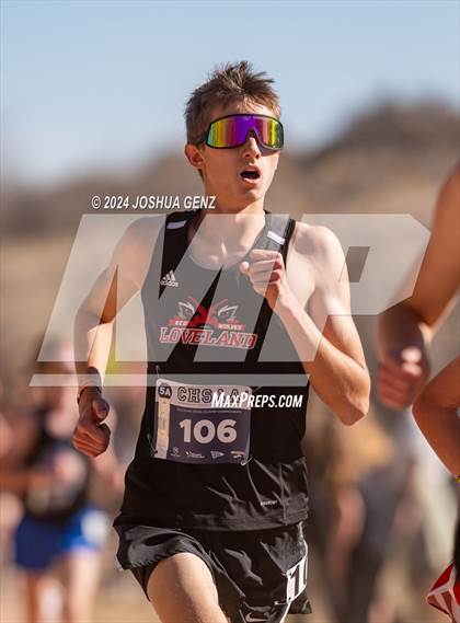 Thumbnail 2 in CHSAA 5A Cross Country Final photogallery.