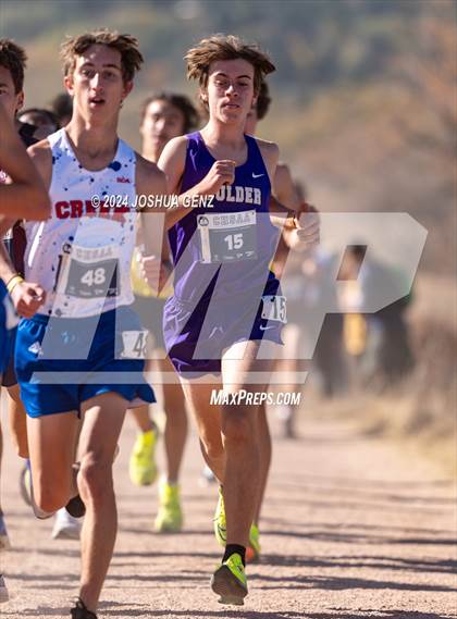 Thumbnail 1 in CHSAA 5A Cross Country Final photogallery.