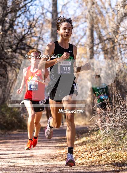 Thumbnail 3 in CHSAA 5A Cross Country Final photogallery.