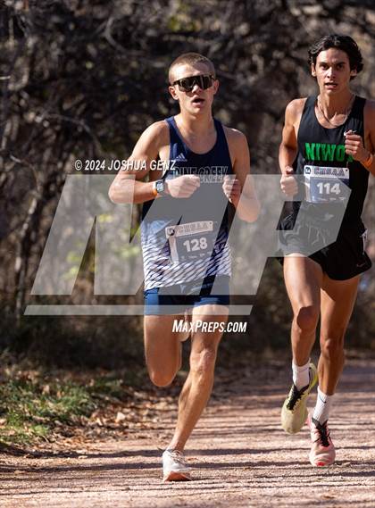 Thumbnail 1 in CHSAA 5A Cross Country Final photogallery.