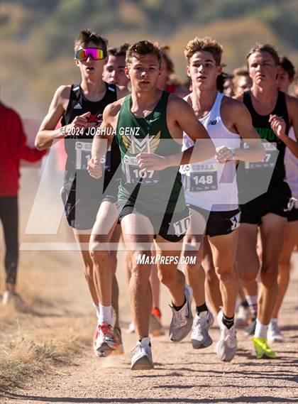 Thumbnail 1 in CHSAA 5A Cross Country Final photogallery.