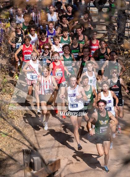 Thumbnail 2 in CHSAA 5A Cross Country Final photogallery.