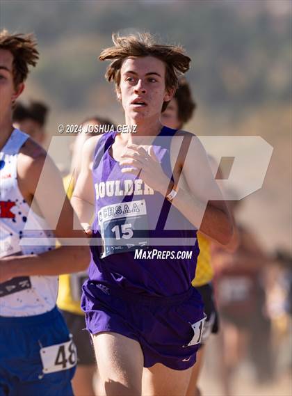 Thumbnail 2 in CHSAA 5A Cross Country Final photogallery.