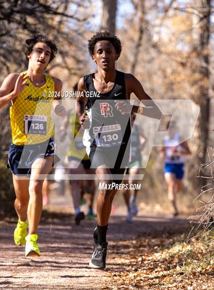 Thumbnail 2 in CHSAA 5A Cross Country Final photogallery.