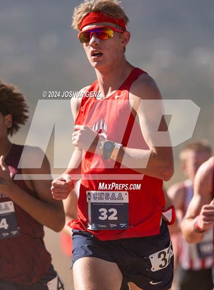 Thumbnail 2 in CHSAA 5A Cross Country Final photogallery.