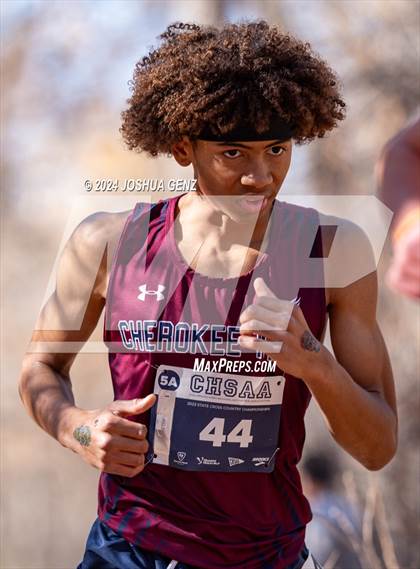 Thumbnail 2 in CHSAA 5A Cross Country Final photogallery.