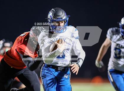 Thumbnail 2 in Grain Valley vs. Fort Osage (MSHSAA Class 5 Quarterfinal) photogallery.