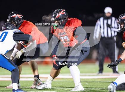 Thumbnail 2 in Grain Valley vs. Fort Osage (MSHSAA Class 5 Quarterfinal) photogallery.