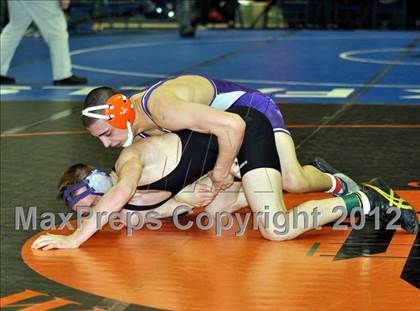 Thumbnail 3 in  2012 NYSPHSAA Boys Wrestling Championships (D2 - Quarterfinals) photogallery.