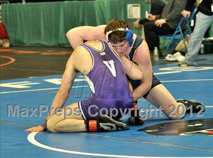 Thumbnail 2 in  2012 NYSPHSAA Boys Wrestling Championships (D2 - Quarterfinals) photogallery.