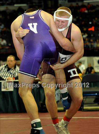 Thumbnail 2 in  2012 NYSPHSAA Boys Wrestling Championships (D2 - Quarterfinals) photogallery.