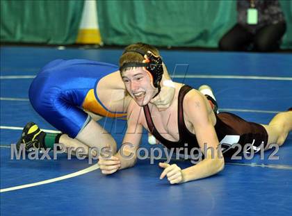 Thumbnail 3 in  2012 NYSPHSAA Boys Wrestling Championships (D2 - Quarterfinals) photogallery.