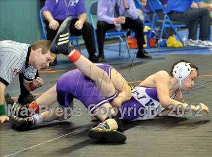 Thumbnail 2 in  2012 NYSPHSAA Boys Wrestling Championships (D2 - Quarterfinals) photogallery.