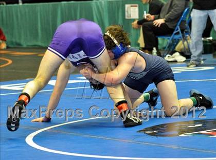 Thumbnail 3 in  2012 NYSPHSAA Boys Wrestling Championships (D2 - Quarterfinals) photogallery.
